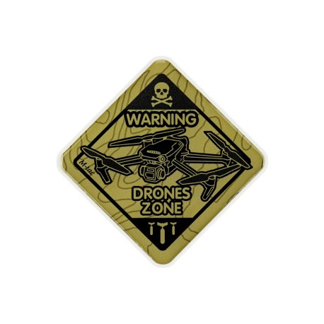Sticker 3D Drones Zone 