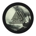 M-Tac Patch Walknut/Drakkar Round (80mm) Black/GID 
