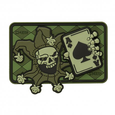 M-Tac patch Joker Skull 3D PVC 