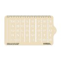 Ecopybook Tactical Stencil symbols NATO 