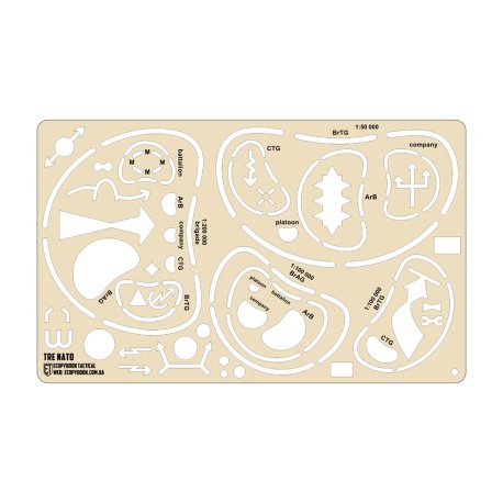 Ecopybook Tactical ruler Echelons NATO 