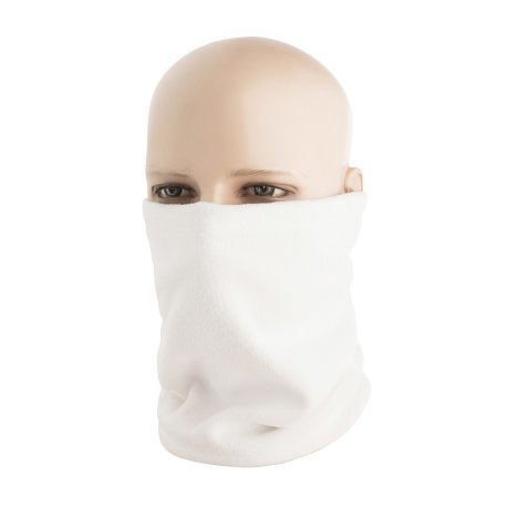 Fleece neck gaiter 1/2 with drawstring (270g/m2) 