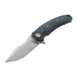 Folding Knife Type 15 Carbon/Blue 