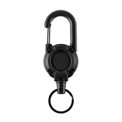 Keychain Carabiner with Cable 