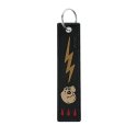 Skull/Lightning Keychain 