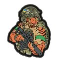 Patch Tiger Green tape PVC 