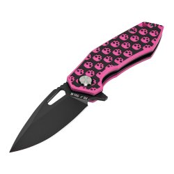 Folding Knife Type 12 Skull 