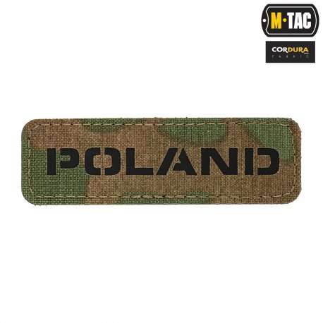 M-Tac patch Poland 25х80 Laser Cut 