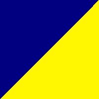 Navy Blue/Yellow